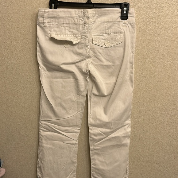 Freestyle Revolution Juniors Women White Straight Leg Pants Jeans Size 3 - Picture 4 of 4